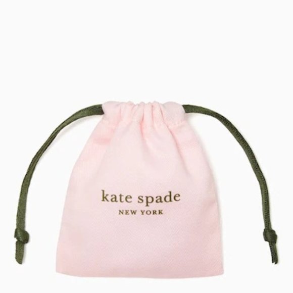 ♠️ Kate Spade ♠️️️️ Cream Signature Spade Stud Earrings - Picture 6 of 6